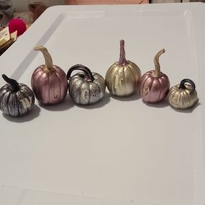 Metallic Pumpkin Wicked Decor Set